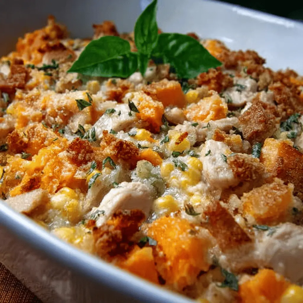 Chicken and Sweet Potato Casserole: Easy Comfort Food Delight