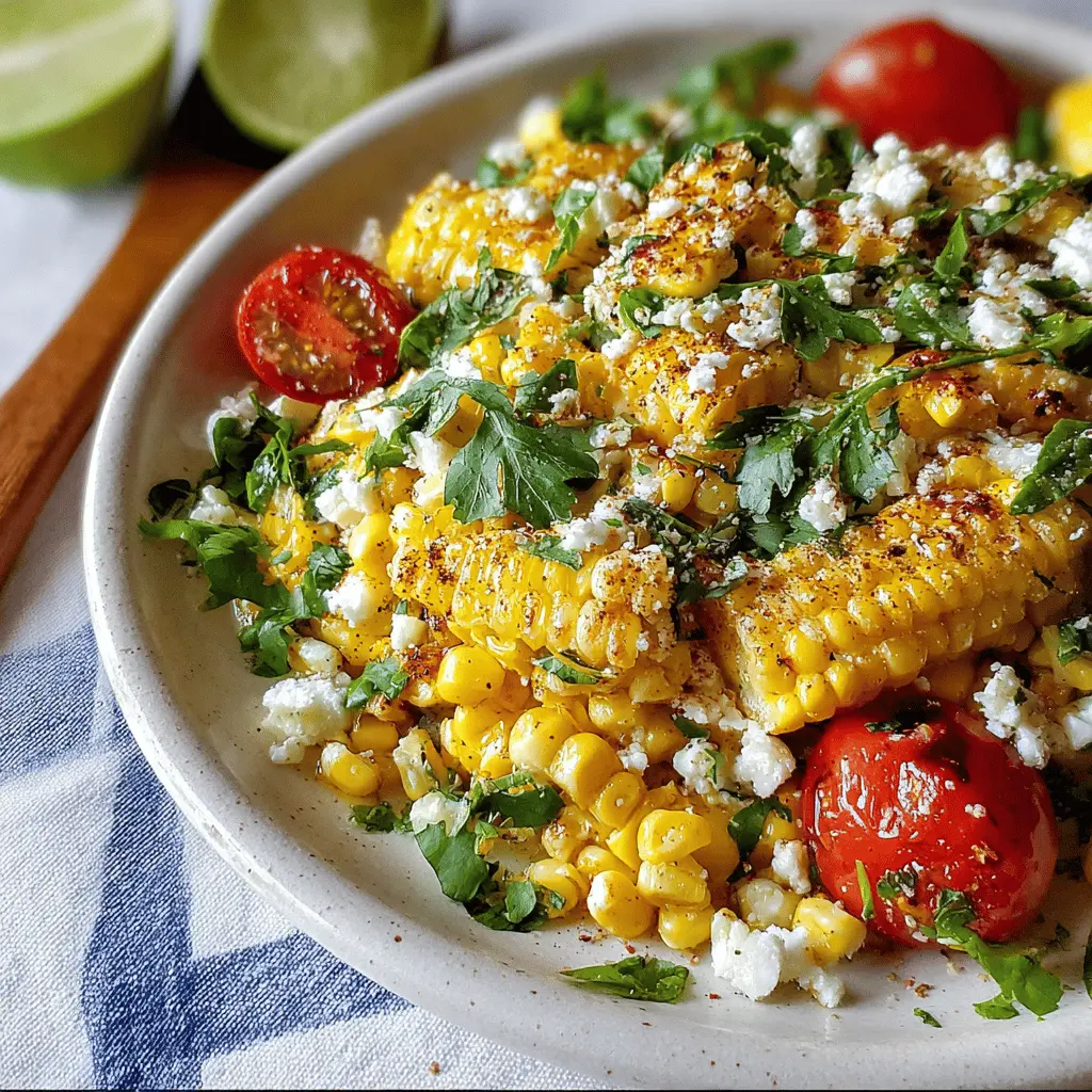 Corn Salad Delight: Easy Recipe with Turkey Bacon and Chicken Ham