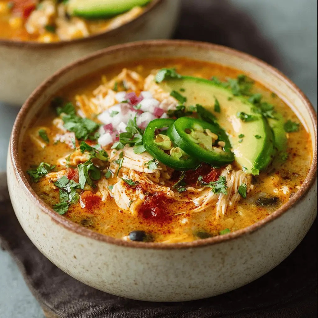 Creamy Poblano Chicken Tortilla Soup for Cozy Nights Ahead