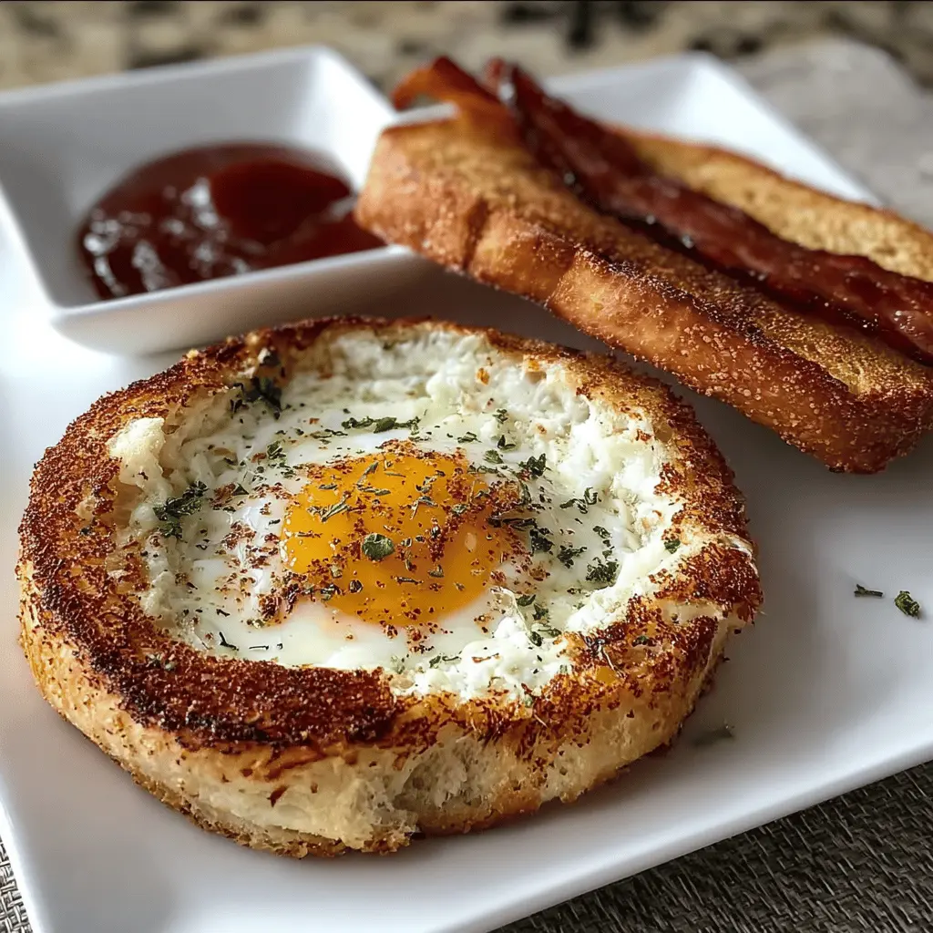 Egg in a Hole: The Easy Recipe with Turkey Bacon You’ll Love