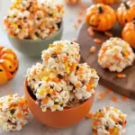 Halloween Popcorn Balls – Sweet, Sticky & Perfectly Spooky!