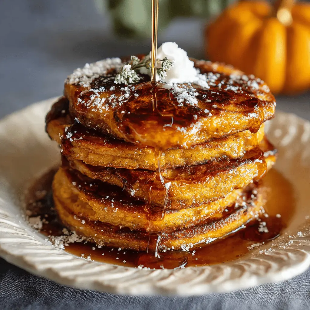 Pumpkin Butter Pancakes: The Best Fall Recipe with Turkey Bacon