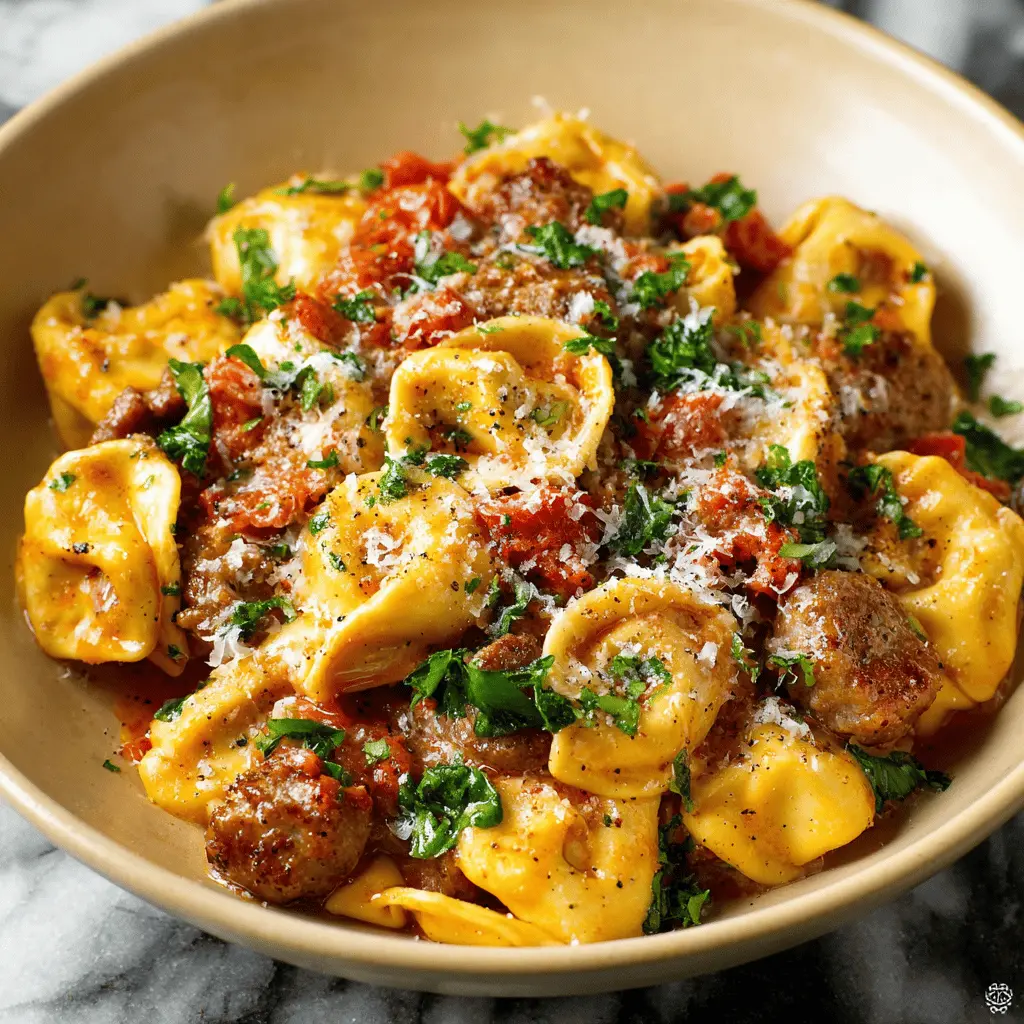 Sausage and Tortellini Pasta: A Quick and Easy Weeknight Delight