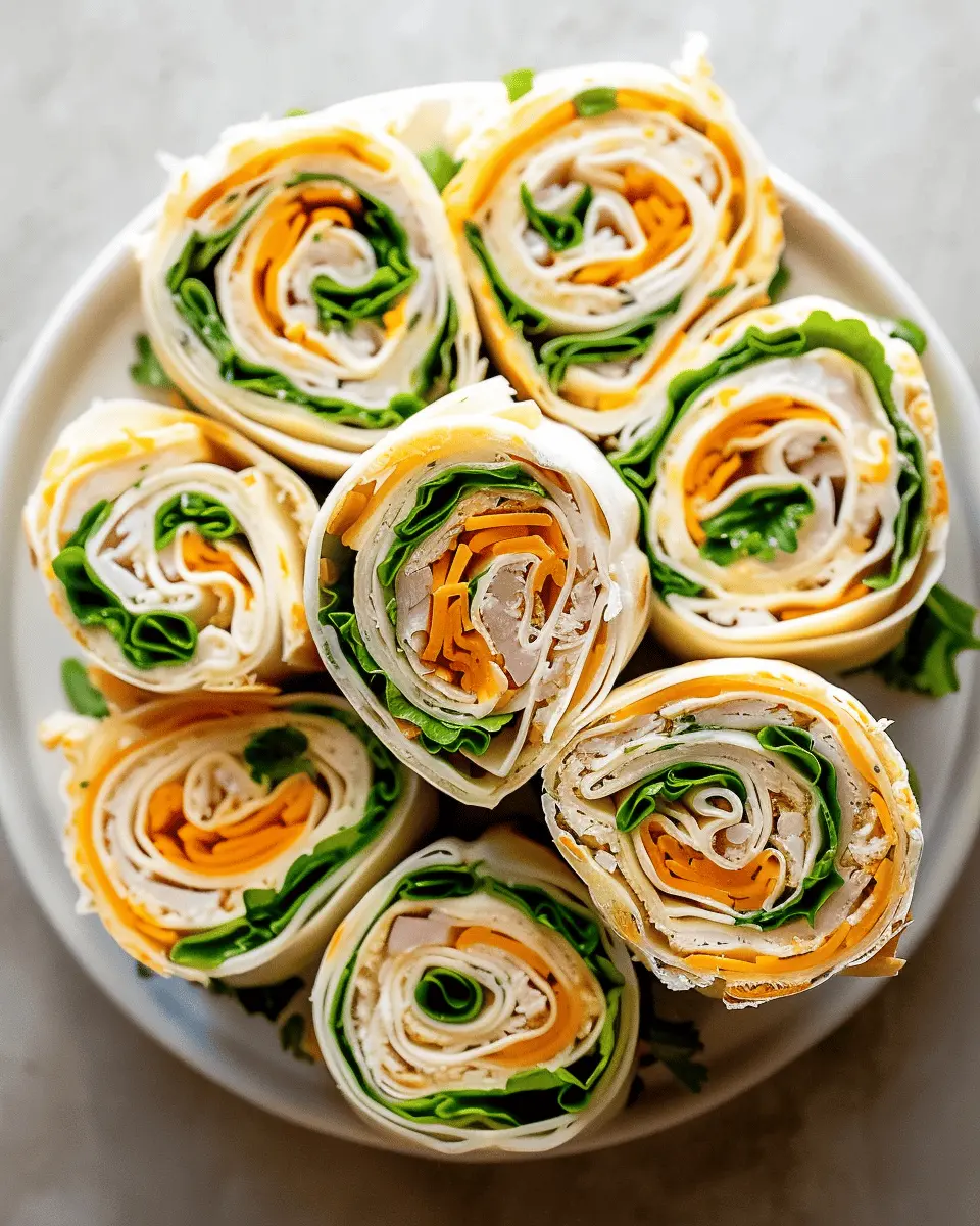 Turkey and Cheese Pinwheels: Easy and Delicious Lunch Idea