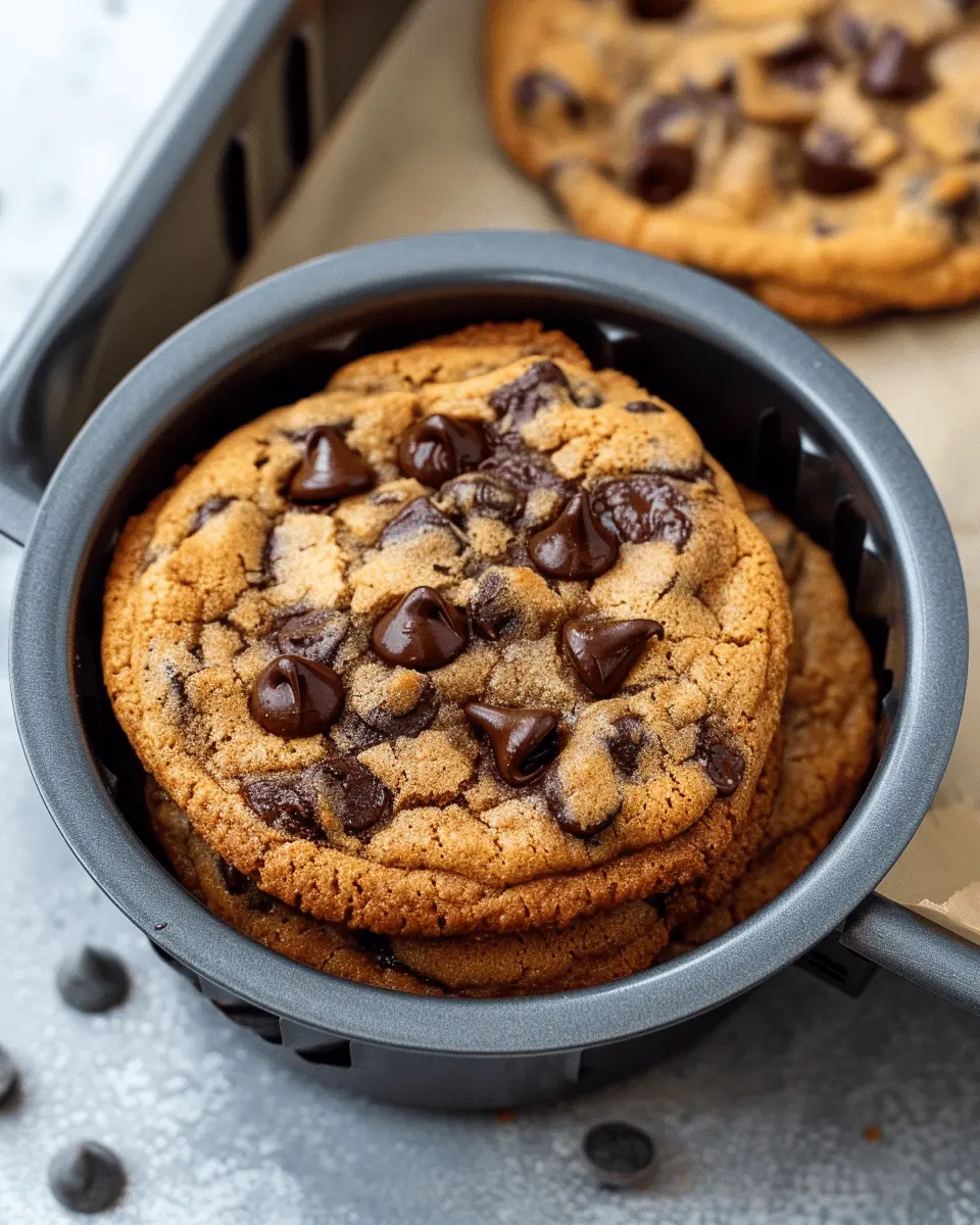 Air Fryer Chocolate Chip Cookies – Quick, Chewy, and Irresistible
