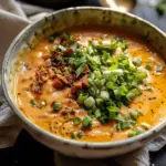 Baked Chipotle Cheddar Sweet Potato Chowder