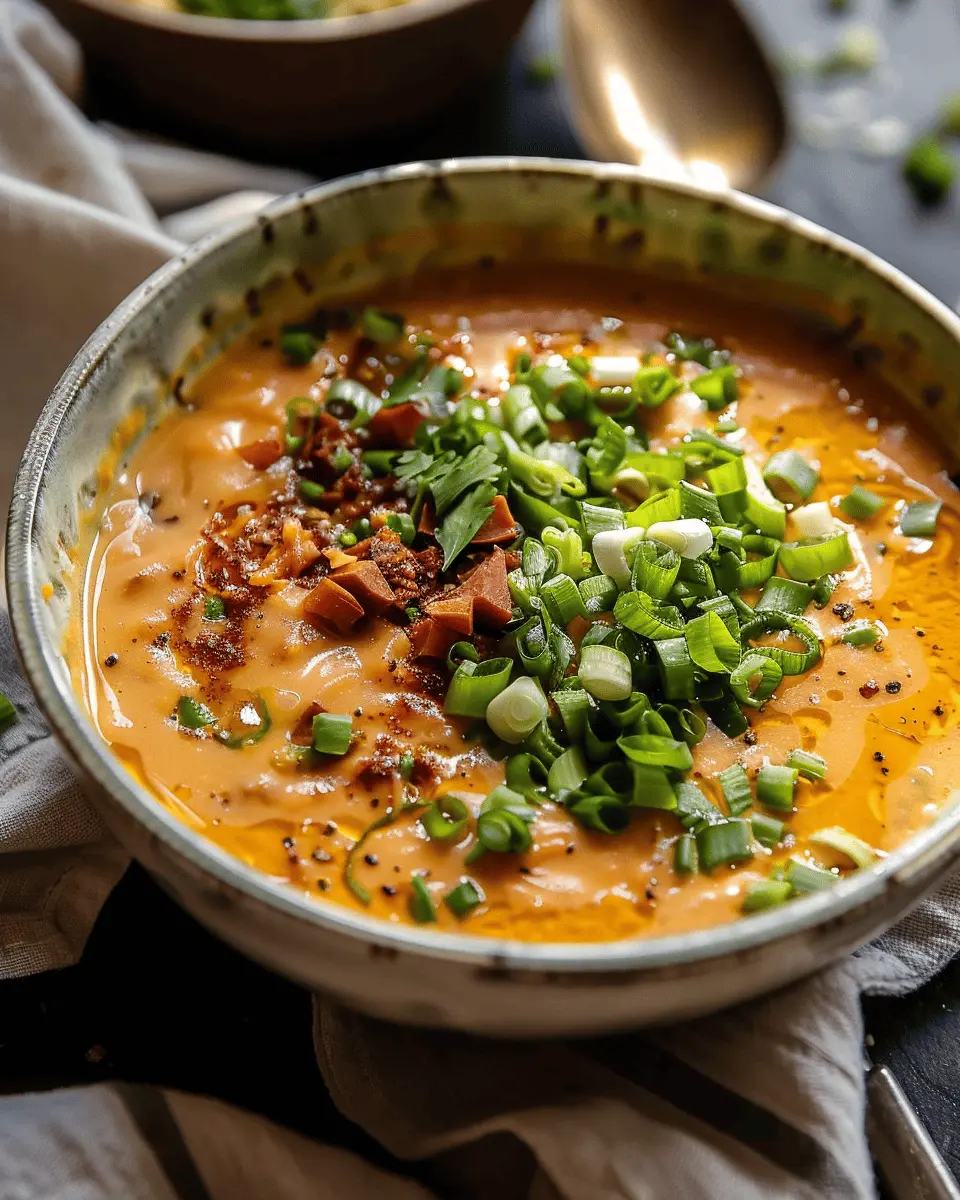 Baked Chipotle Cheddar Sweet Potato Chowder: A Comforting Twist