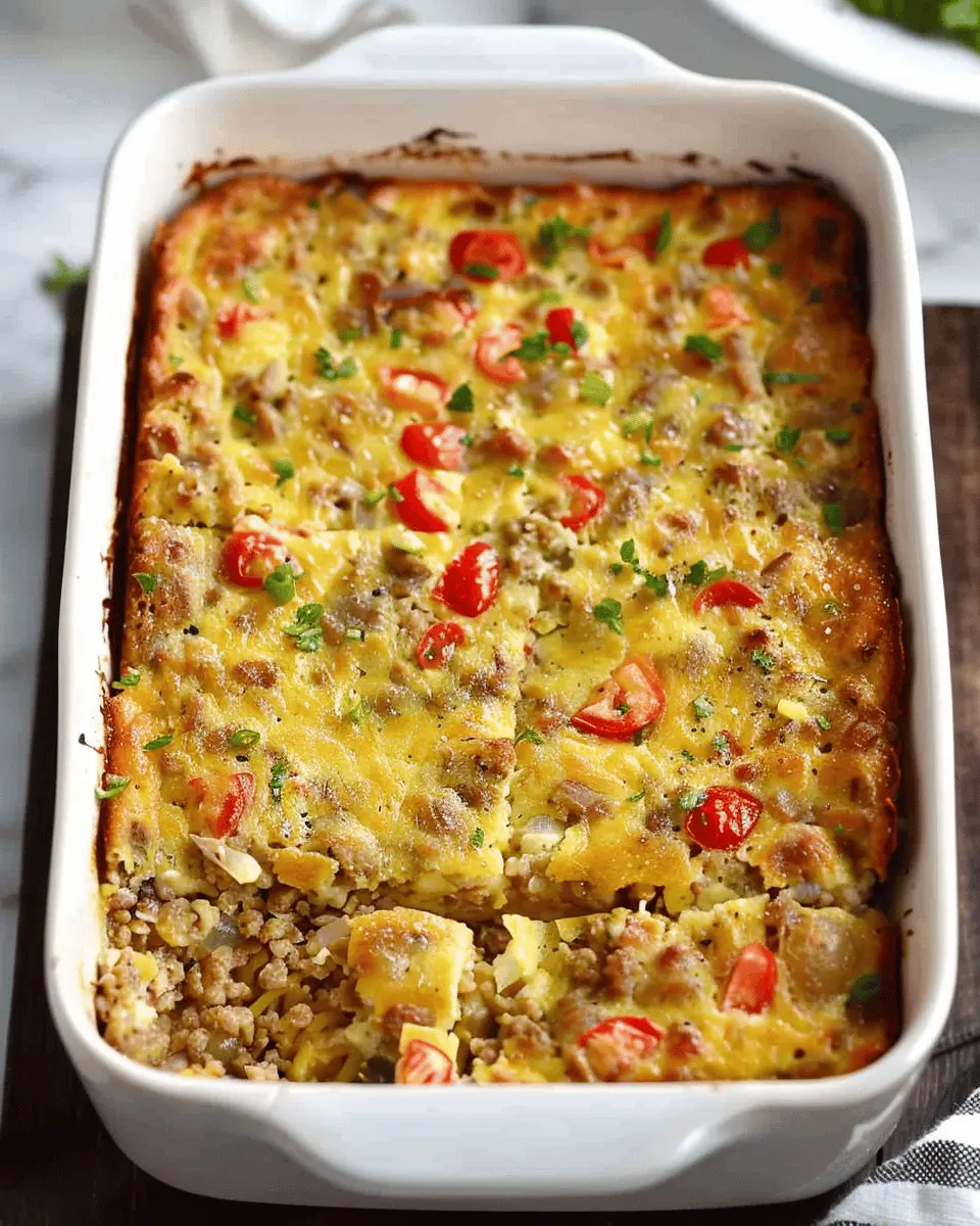 Breakfast Casserole