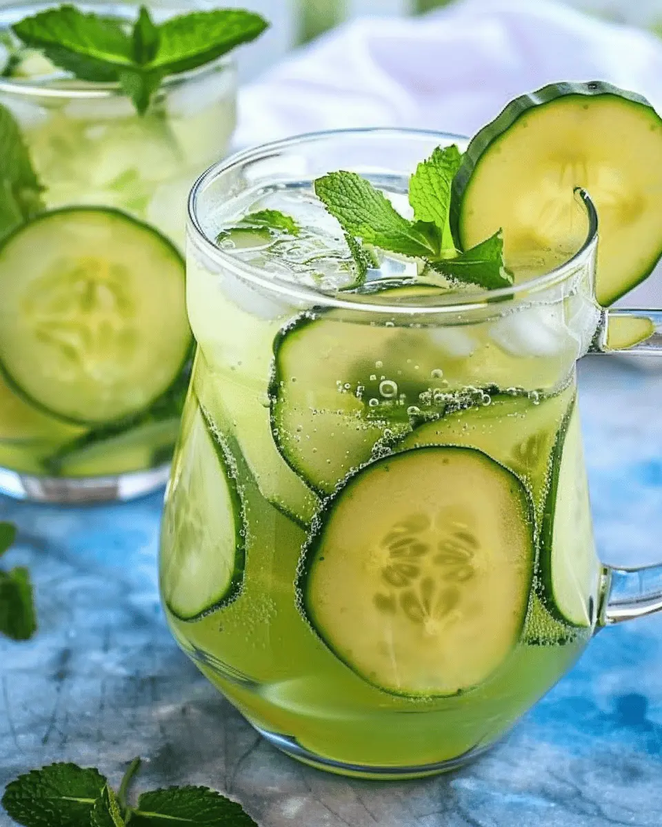 Cool Refreshing Cucumber Mint Lemonade: The Best Summer Sip