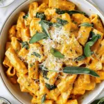 Creamy Pumpkin And Sage Pasta