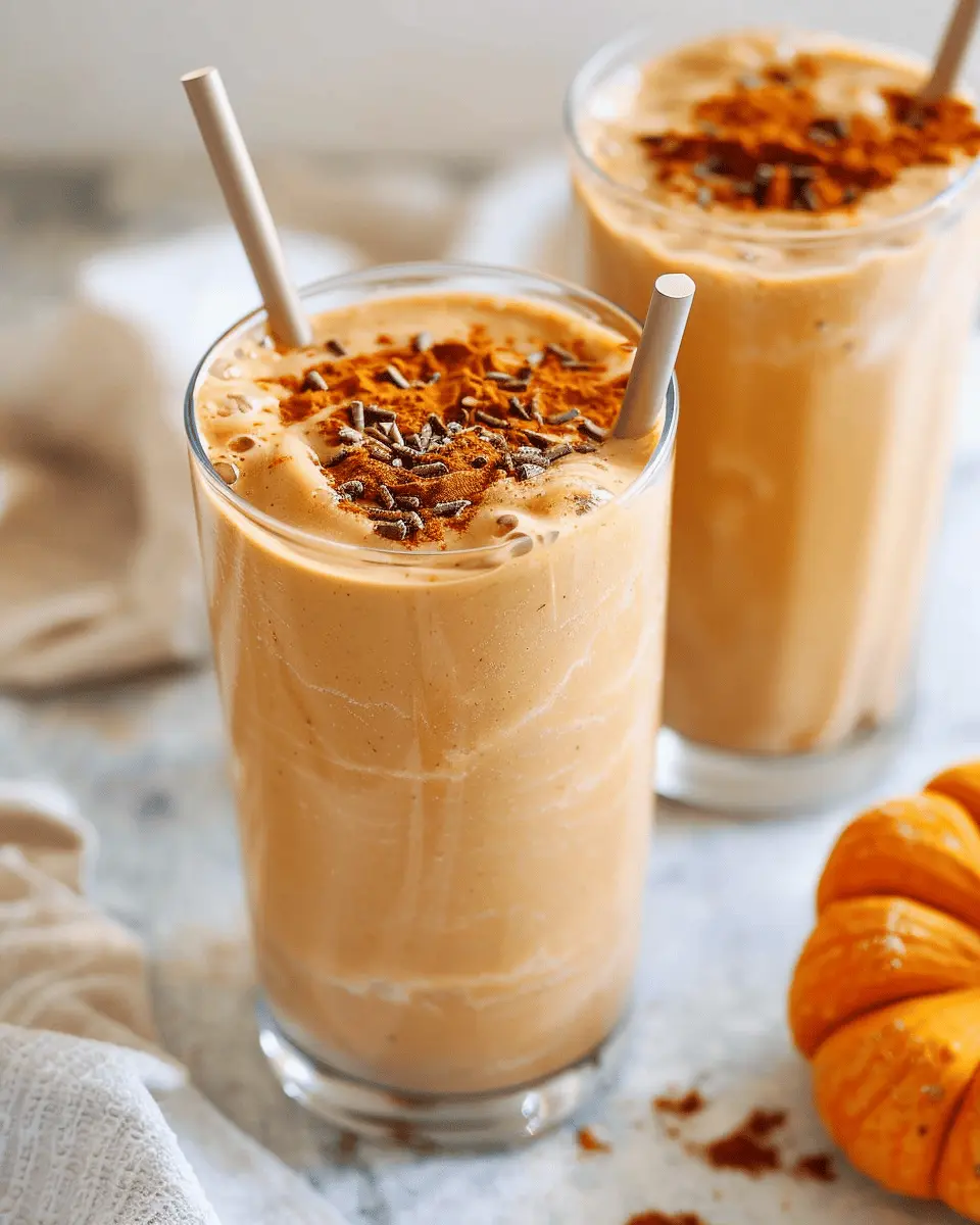Delicious Pumpkin Spice Smoothies for an Indulgent Fall Treat
