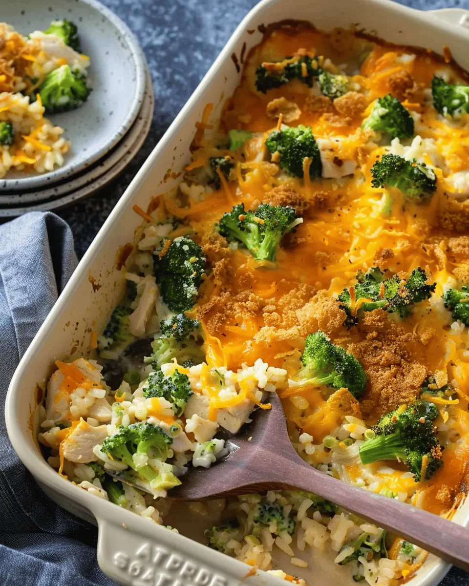 Easy Chicken Broccoli Rice Casserole: A Healthy Family Favorite