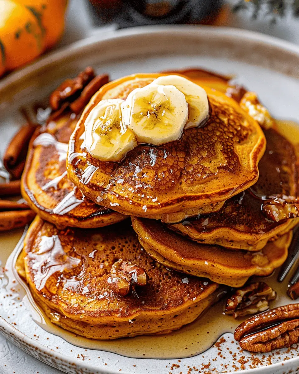 Fluffy pumpkin spice pancakes: The Best Fall Breakfast Delight