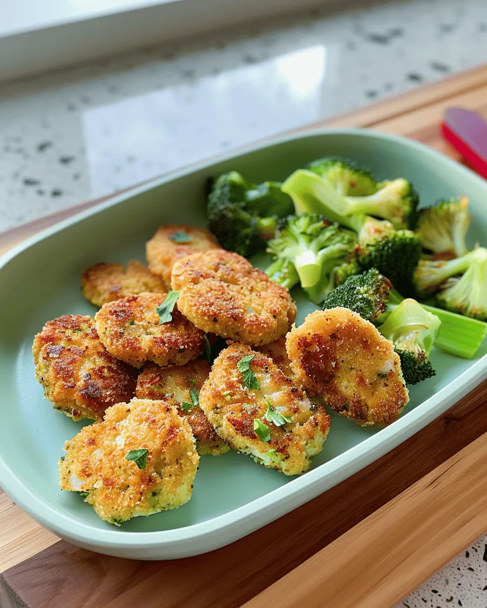 Nutritious Chicken and Broccoli Nuggets for Baby Made Easy