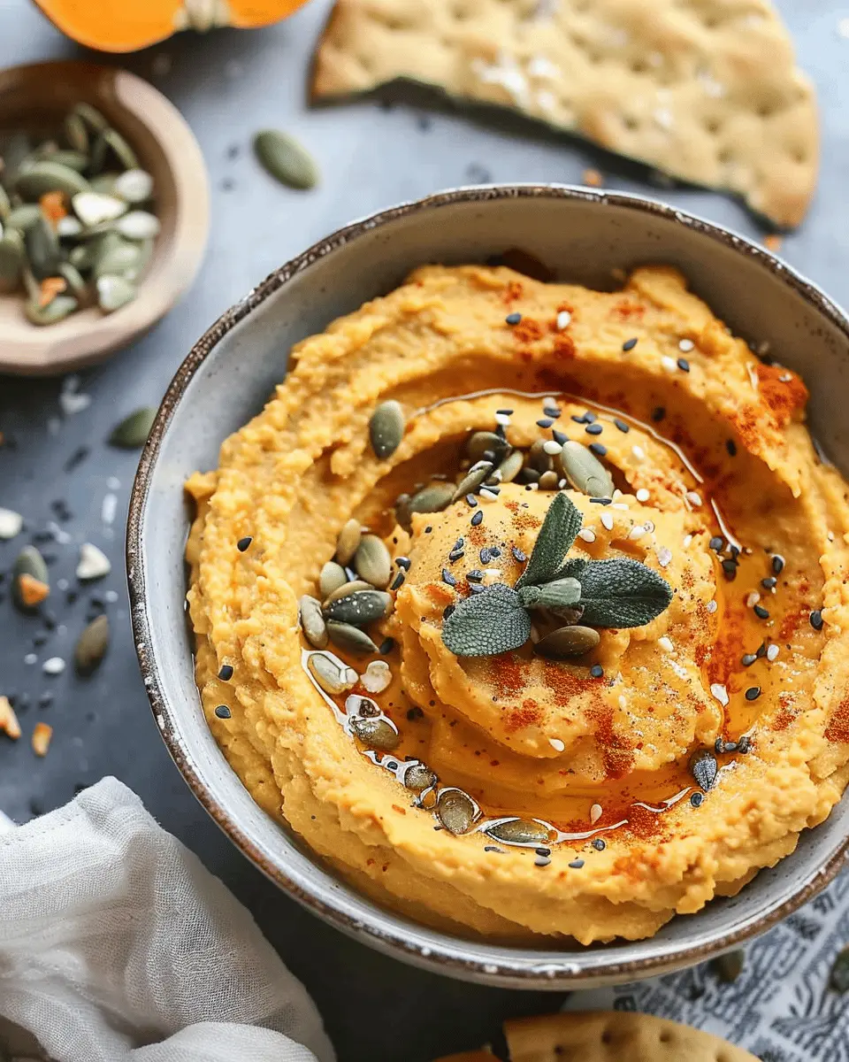 Pumpkin Hummus: Easy, Creamy Delight for Your Next Snack