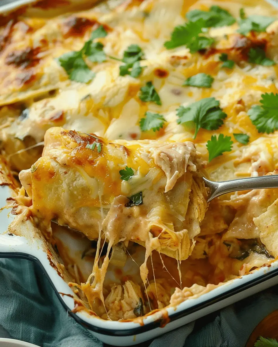 Chicken Enchilada Casserole: The Easy Comfort Food You Need
