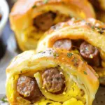 Quick & Delicious Sausage Egg Breakfast Rolls – The Perfect Brunch Bite!