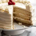 Vanilla Cake with Vanilla Buttercream