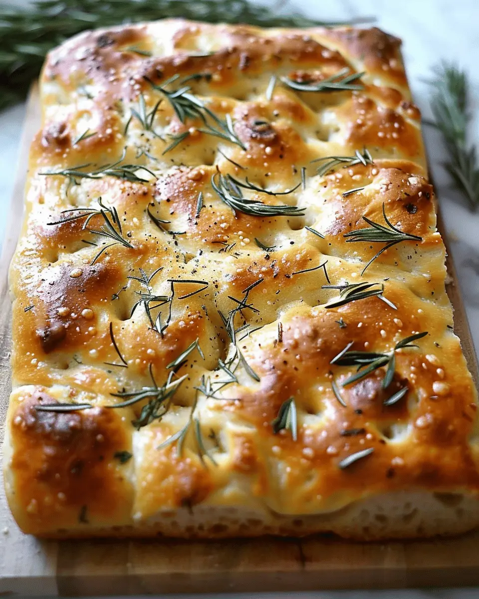 Overnight Focaccia: The Best Homemade Bread You’ll Ever Make