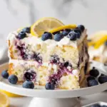 Lemon Blueberry Sheet Cake