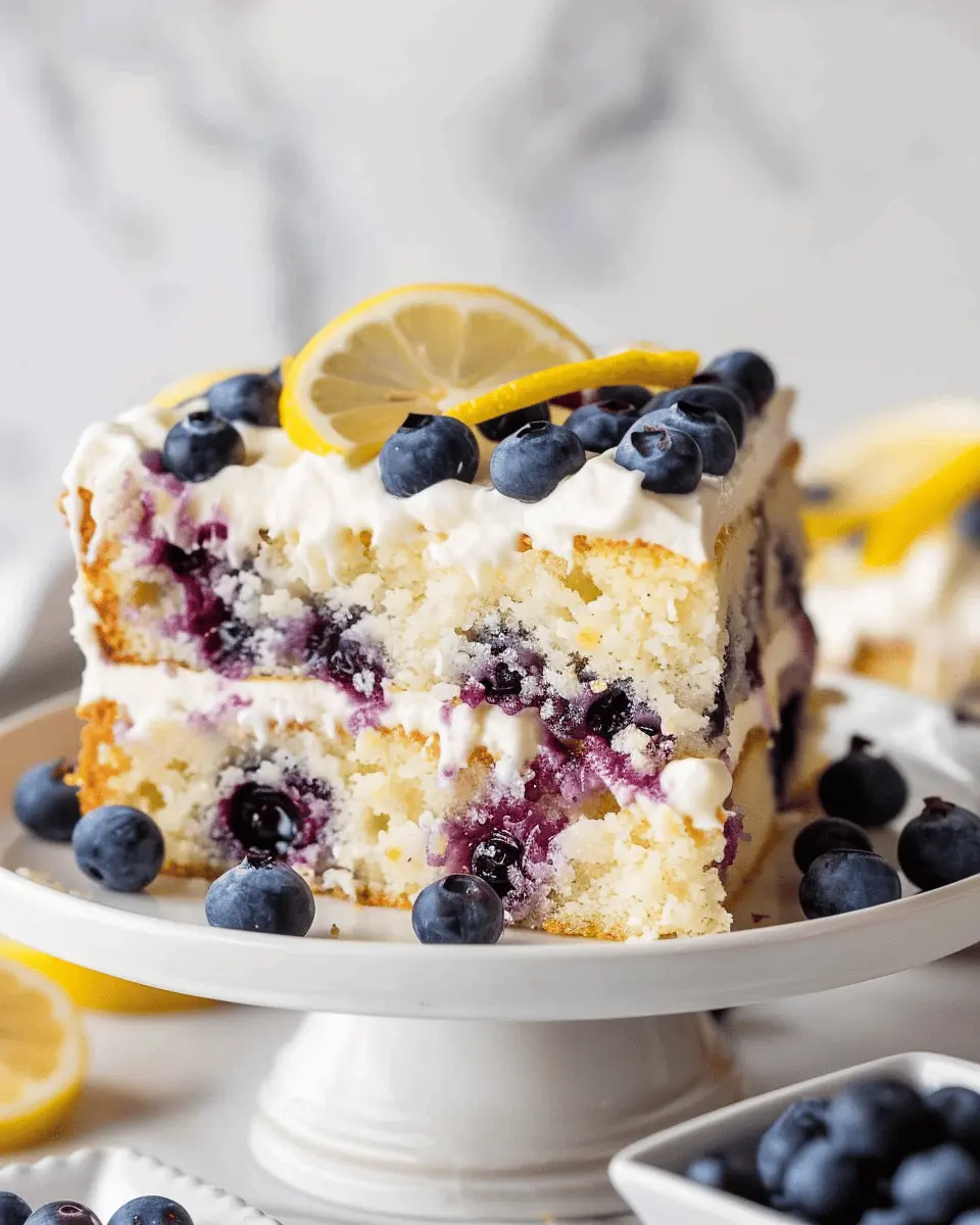Lemon Blueberry Sheet Cake: The Best Easy Summer Dessert Recipe