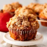 Small Batch Apple Pumpkin Streusel Muffins