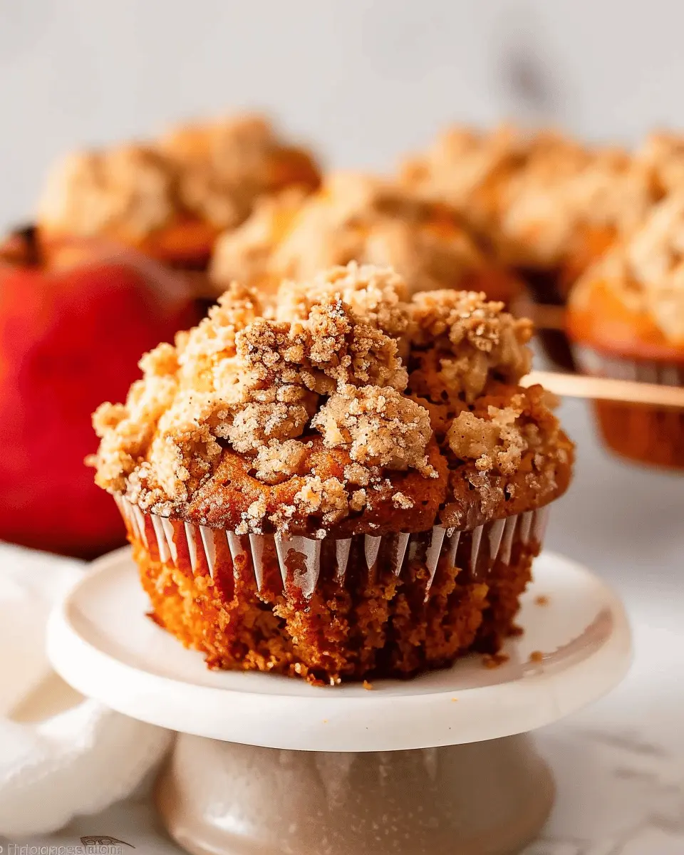 Small Batch Apple Pumpkin Streusel Muffins: Easy Fall Treats