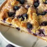 Lemon and Blueberry Focaccia