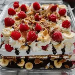 Delicious No Bake Banana Split Cake