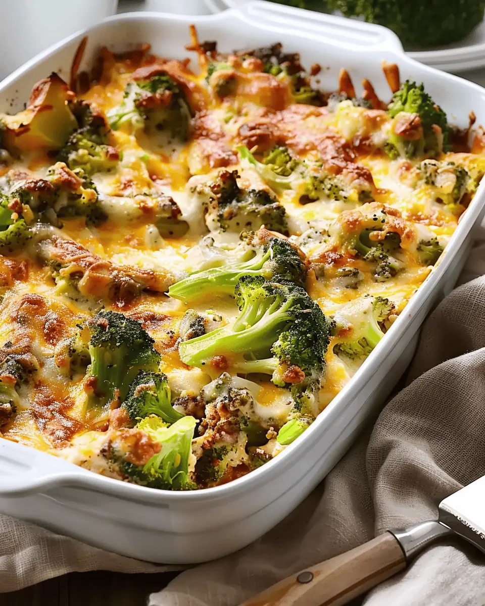 Broccoli Recipes Casserole: Easy Turkey Bacon and Chicken Ham Delight
