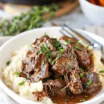 Slow Cooker Beef Manhattan Weeknight Favorite