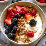 Greek Yogurt Bowl with Berries & Honey
