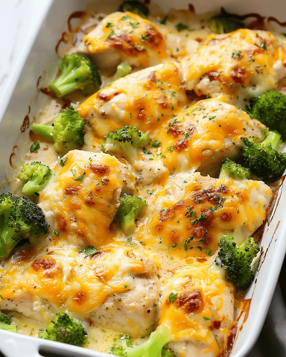Cheesy Baked Chicken & Broccoli: The Best Comfort Food Recipe