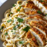 Creamy Chicken Garlic Parmesan Pasta
