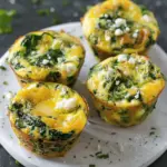 Spinach Feta Egg Muffins