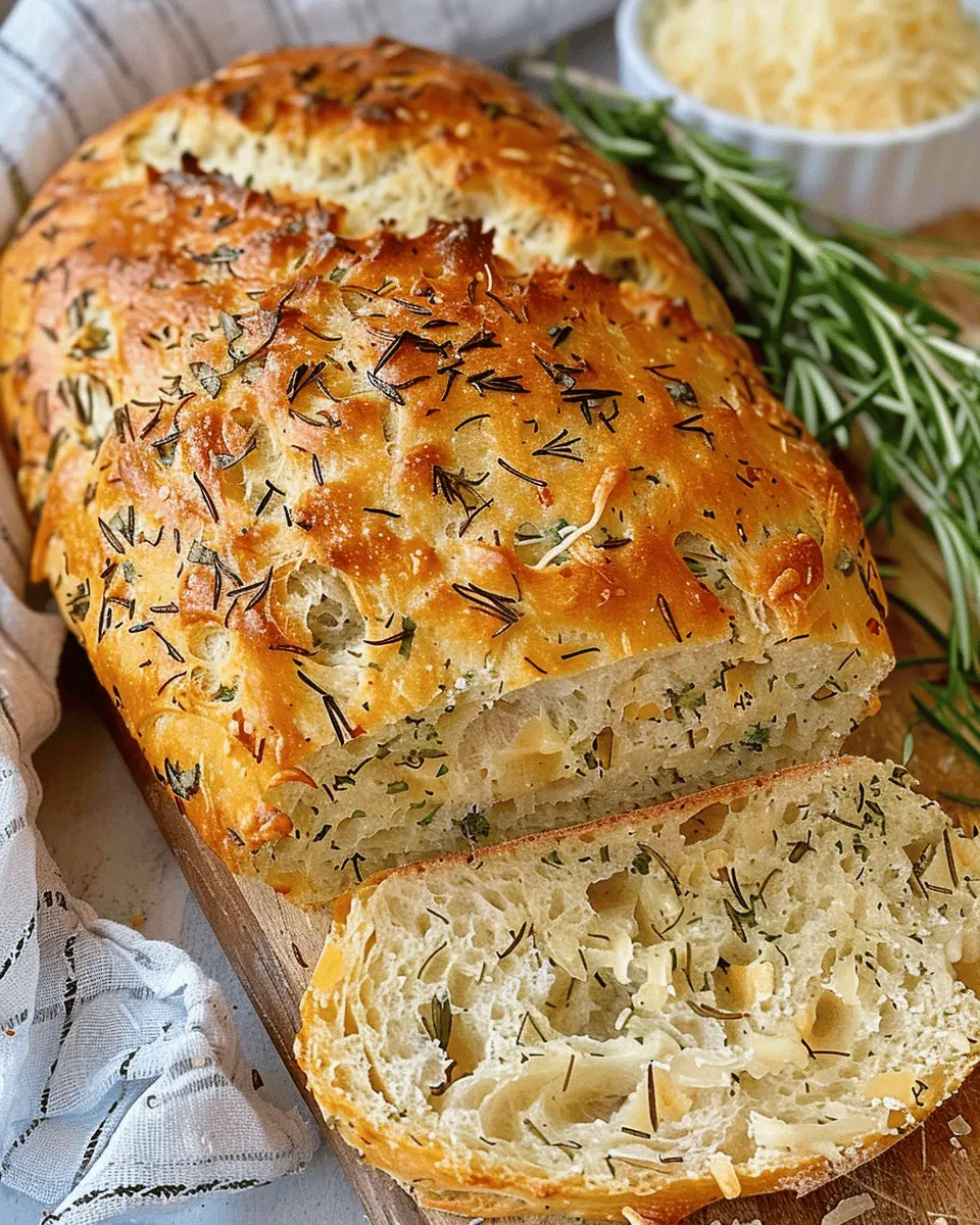 Easy Bread Machine Recipes: Indulge in Italian Herb and Cheese Bread