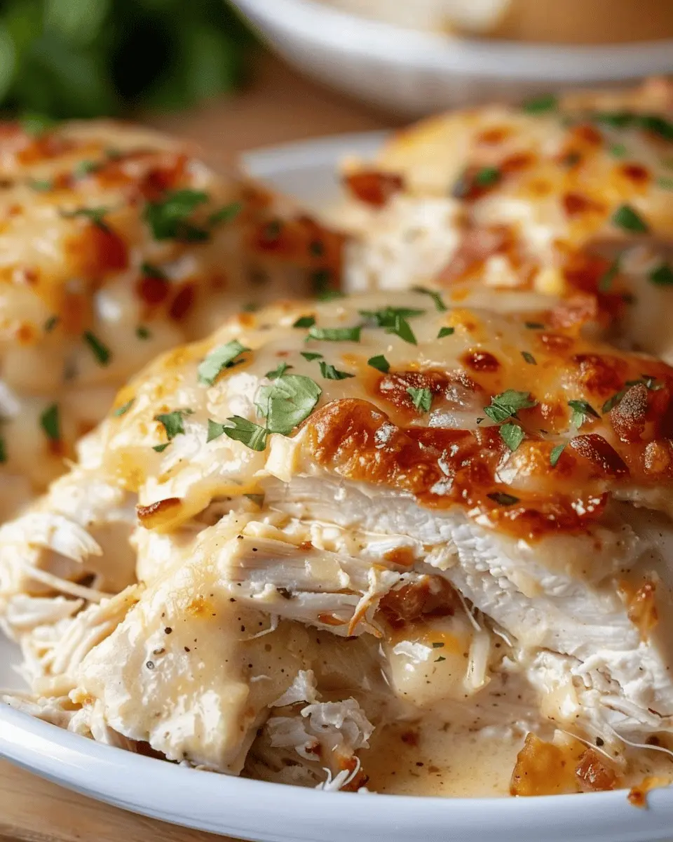 Creamy Crockpot Crack Chicken with Turkey Bacon: Indulgent Comfort