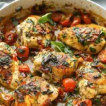 Easy Tuscan Garlic Chicken Skillet