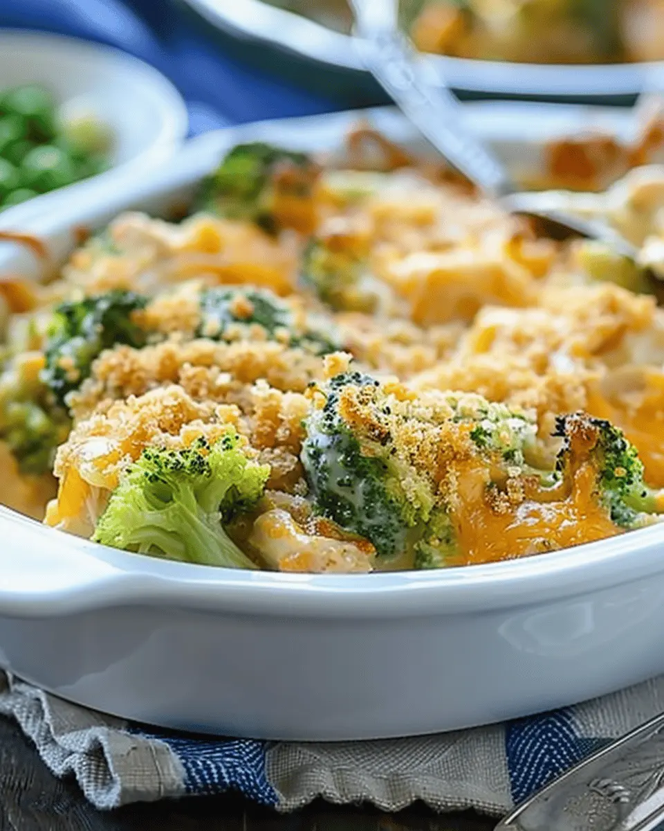 Copycat Broccoli Cheddar Chicken Casserole Recipe with Turkey Bacon