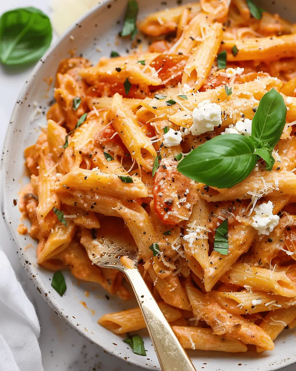 One-Pot Tomato Pasta with Ricotta: Easy Comfort Food Delight
