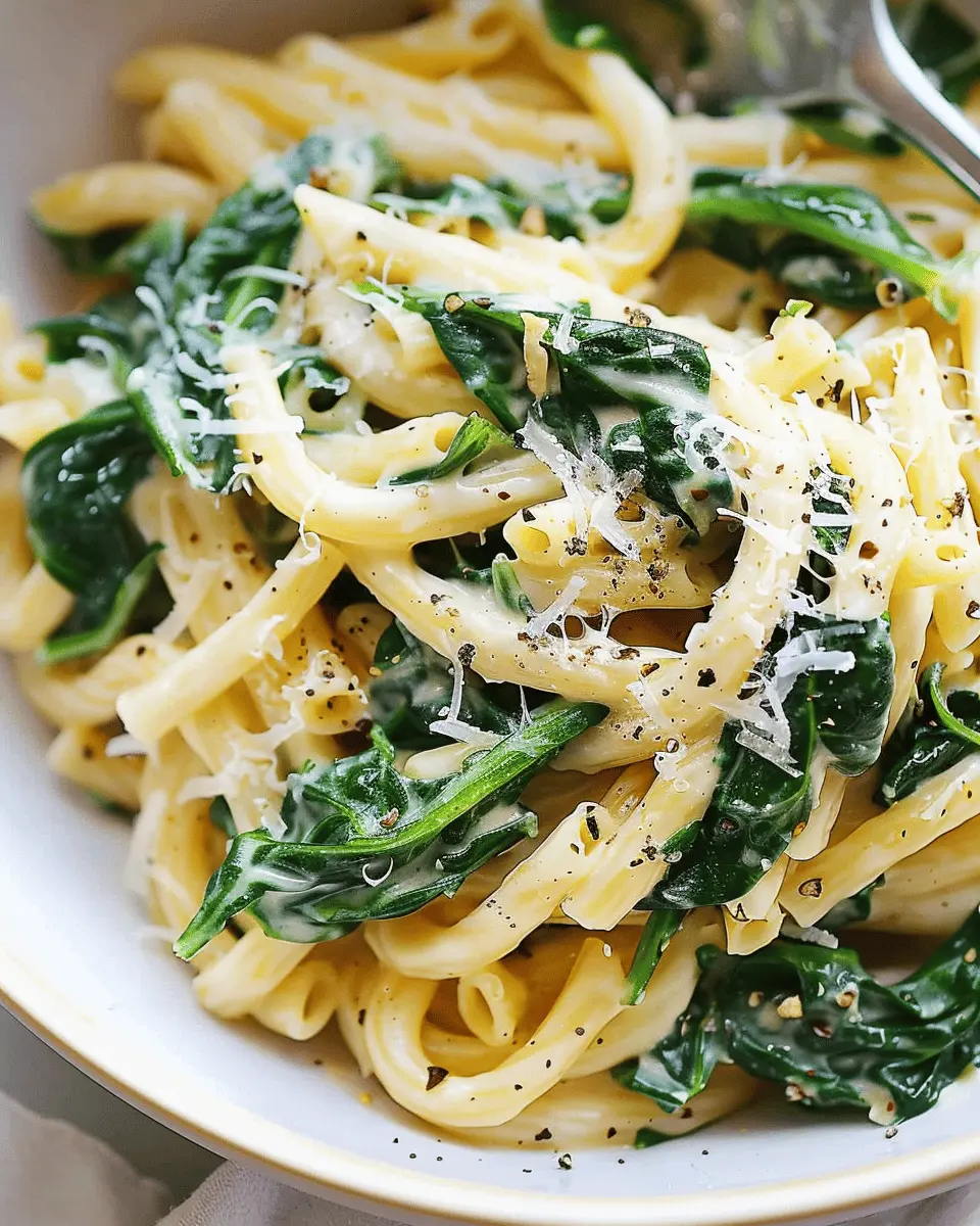 Pasta with Spinach: Easy Recipe for a Healthy Dinner Delight