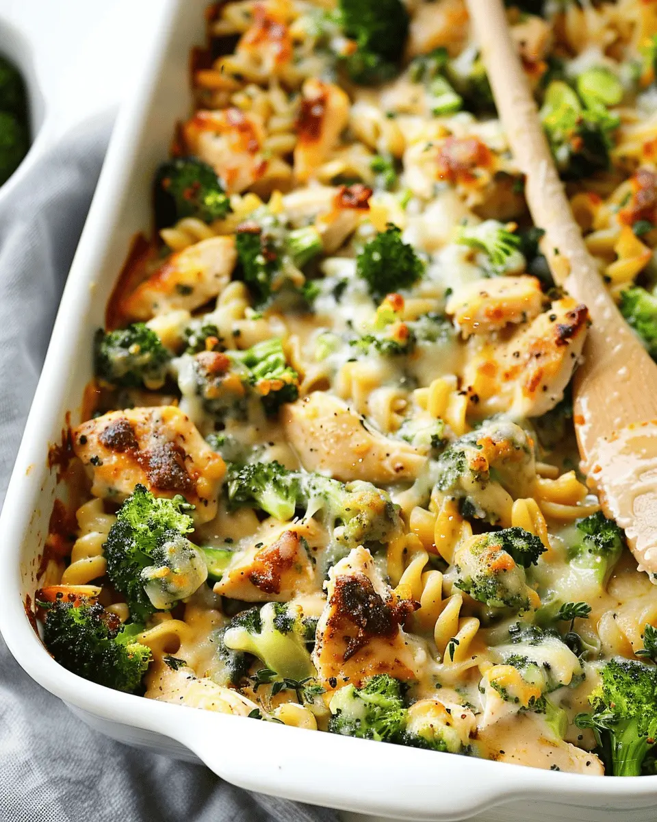 Healthy Broccoli Chicken Casserole: A Wholesome Comfort Dish