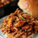 The Best Crockpot BBQ Chicken (Easy Pulled Chicken)