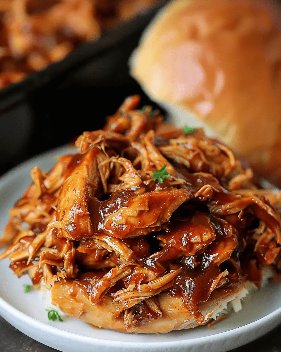 The Best Crockpot BBQ Chicken: Easy Pulled Chicken Delight
