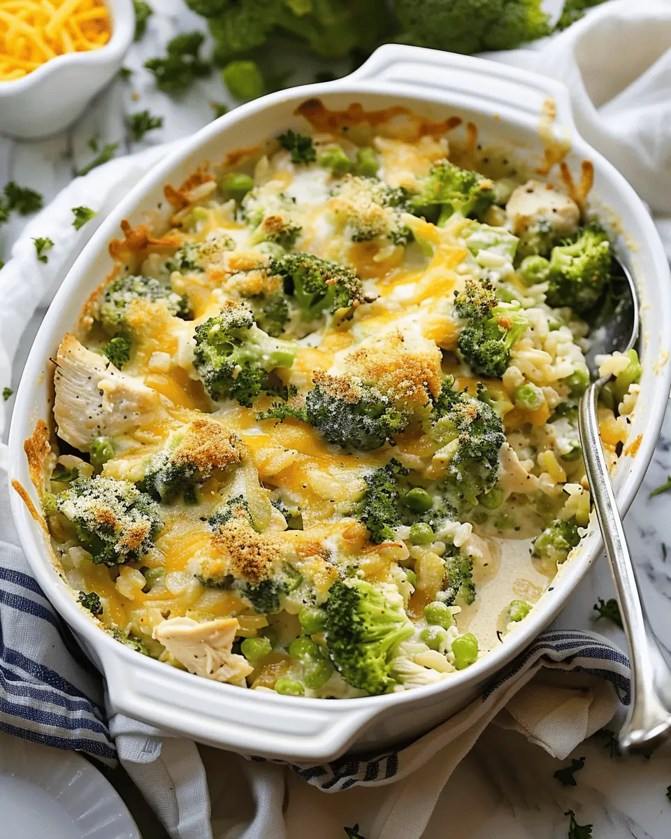Easy Chicken Rice Broccoli Casserole: Comfort Food Made Simple