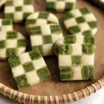 Matcha Checkerboard Cookies
