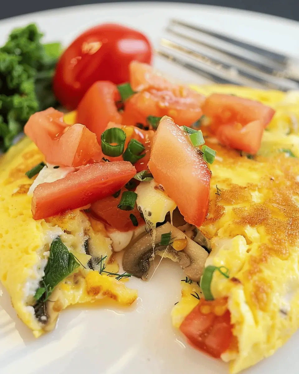 Ultimate Keto Omelette: Indulge in Turkey Bacon and Chicken Ham Delights