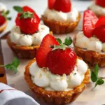 Miffy Strawberry Cheesecake Tartlets