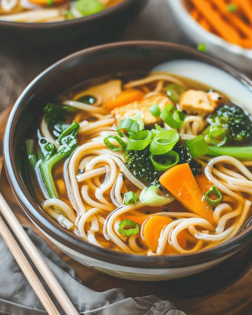 10-Minute Miso Noodle Soup: Indulgent Flavor for Busy Days