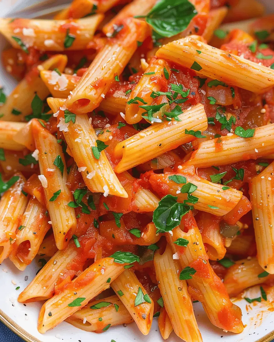 Quick Penne Arrabbiata: Easy Spicy Comfort Food for All
